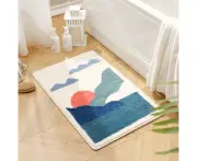 Bathroom absorbent floor mats, bathroom door mats, cute non-slip mats, household carpet door mats, door mats