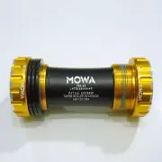 gobike88 MOWA TRB-AB Bottom Bracket for Shimano MTB and compatible, Gold, 989