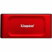 Kingston XS1000 1 TB Portable Solid State Drive - External - Red