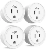 Smart Plug Mini 4-Pack, Wi-Fi Outlets for Smart Home, Remote Control Lights and
