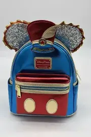 Mickey Mouse The Main Attraction Dumbo Loungefly Mini Backpack 50th Anniversary