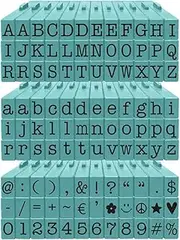 Contact USA Medium 108 Piece American Typewriter PEGZ® Bundle Rubber Stamp Set