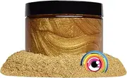 Eye Candy Premium Mica Powder Pigment “Shiba Gold” (25g) Multipurpose DIY Arts and Crafts Additive | Natural Bath Bombs, Paint, Soap, Nail Polish, Lip Balm (Shiba Gold, 25G)