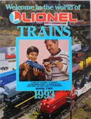 Lionel Trains 1993 Book 2, 52 Pages, O-O27 Lionel-S (AF) No pricing