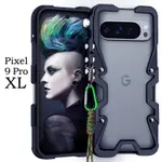 GOOGLE ARMOR保護套適用谷歌PIXEL 9PRO XL重型金屬鋁蓋支架減震裝甲