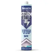 Selleys 290ml Clear Storm Waterproof Gutter And Roof Sealant - Clear