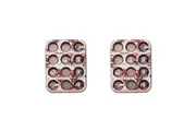 2x Wiltshire Rose Gold 12 Cup Non-Stick Muffin Cupcake Oven Safe Baking Pan