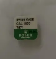 rolex authentic Watch Part Sliding Pinion CAL. 1530 7871 Factory Sealed