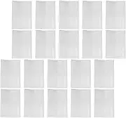 Homoyoyo Book Covers 20pcs Plastic Book Protector Sleeve for Textbooks for Students