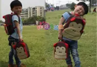 在飛比找Yahoo!奇摩拍賣優惠-❤厤庭童裝舖❤最後一組【I086】動物猴子造型兒童後背包/書