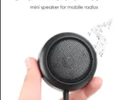 Mini speaker External loudspeaker 3.5mm For Yaesu ICOM mobile radio Car Radio