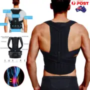 Posture Corrector Corset Back Brace Support Shoulder Straightener Adjustable AS