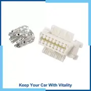 Pack1) OBD2 Diagnostic Connector Female Socket 16 Terminal for Toyota for Kia