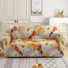 Floral Printed Elastic SofaCover for L-shaped（Need 2pcs）Sofa Chair Cover Protect