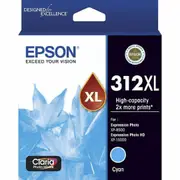 Original Epson 312XL Cyan Ink Cartridge Toner XP-8500 XP-15000 T183292