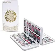 RHOTALL Game Card Case for Nintendo Switch /OLED/lite, Storage Card Box with 48 Game Cards Cartridge and 24 SD Cards Slots, Switch Games Holder with Magnetic Design - for Tears of the Kingdom