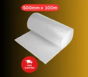 500MM x 100M SMALL BUBBLE WRAP'S CUSHIONING QUALITY BUBBLE 100 METERS LONG