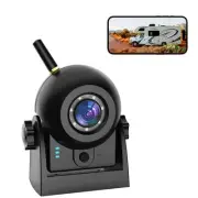 720P WiFi Backup Camera-Wireless Magnetic Reversing Camera with Rechargeable ...
