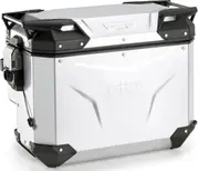 Givi Trekker Outback Evo Smart, side case Monokey-Cam-Side , color: Silver , size: 40 L