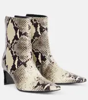 [Khaite] Khaite Ona 55 snake-effect leather ankle boots AU 9 multicoloured