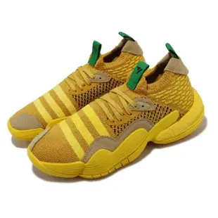 【adidas 愛迪達】籃球鞋 Trae Young 2 男鞋 黃 針織鞋面 崔楊 襪套式 Hazy Yellow 愛迪達(IG4793)