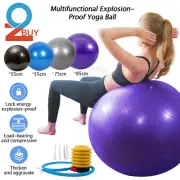 Yoga Ball 55-85cm Anti-Burst Pilates Home Exercise Fitness Balance Gym Exercise