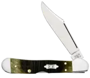 Case xx Knives Mini Copperlock Sawcut Olive Green 39236 Pocket Knife Stainless
