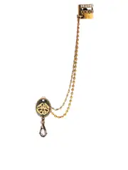Alexander Mcqueen Seal Signature Chain Ear Cuff