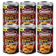 Campbell's Chunky Soup NASHVILLE-STYLE HOT CHICKEN No Antibiotics (6 Cans) Ready