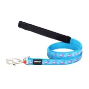 Dog Lead by Red Dingo Flamingo 1 m Turquoise 1 x 120 Cm
