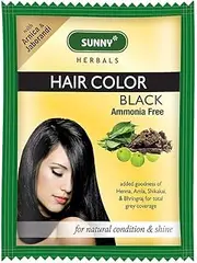 Sunny Hair Colour Black, 20gm (Pack of 6)