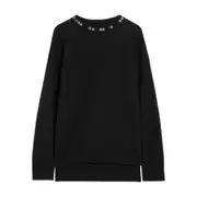 [Jil Sander] Jil Sander Eyelet-embellished Sweater 50 IT BLACK