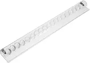 IMIKEYA Ticket Holder For Restaurant Kitchen Order Holder Rail Transparent Menu Clip No-punch Paper Holder Wall Receipt Order Management For Takeaway Fast Food Home Restaurant Accessories