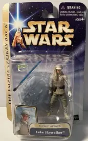 Star Wars The Empire Strikes Back Luke Skywalker Hoth Attack Figure Sealed (B28)
