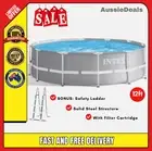 PRISM Premium Swimming Pool Above Ground Steel Frame Pool Set w/Pump & Ladder AU