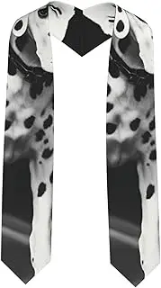 [SKKNT] Dalmatian 1 Print Graduation Shawl Stole For Academic Commencements Honor Sash Congratulations Gift