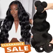Unprocessed Brazilian Virgin Human Hair Weave Weft Extensions 3Bundles 300g Long