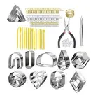 141x Polymer Clay Cutters Earring DIY Accessories Jewelry Making Clay Tools