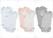 Bonds Short Sleeve Bodysuit 2 PACK-Pink,Grey OR Blue-BNWT–Size 0000/000/00/0/1/2