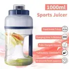 1000ml Portable Juicer Mixer Electric USB Rechargeable Blender Fruit Vegetables