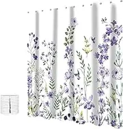 Water-Proof Shower Curtain Pretty Shower Curtains Wrinkle-Free Cosmos Shower Curtain Classic Cosmos Shower Curtain for Bathroom Mbnvtxh(Purple)