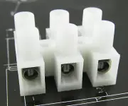 10 pcs Wire 3 Position Barrier Terminal Strip Block 450V 30A 22-10 AWG