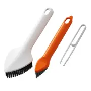 Scrub Brush for Cleaning with Long Handle, Multifunctional 3 in 1 Medium8347
