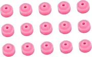 EXQUIMEUBLE 15pcs Nail Drill Tips Cap Dustproof Caps for Manicure Kit Nail Drill Bits Collector Covers