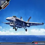 Academy 1/72 USN F/A-18E VFA-143 "Pukin Dogs" Super Hornet Plastic Model Kit [12547]