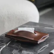 Wood Tissue Box Cover Napkin Holder for Tables Creative Napkin Organizer for