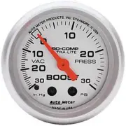 Auto Meter 4403 Ultra-Lite Vacuum/Boost Gauge