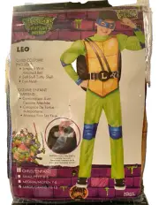 TMNT Costume Kids Teenage Mutant Ninja Turtles Leo Halloween Large 10-12