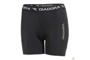 DIADORA Ladies Compression Shorts Thermal Fitness Gym Yoga - Black - 16