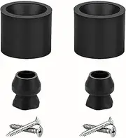 RV Trailer Door Holder Kit, Low Profile Rubber Bumper, 2 Sets, Deformation Proof